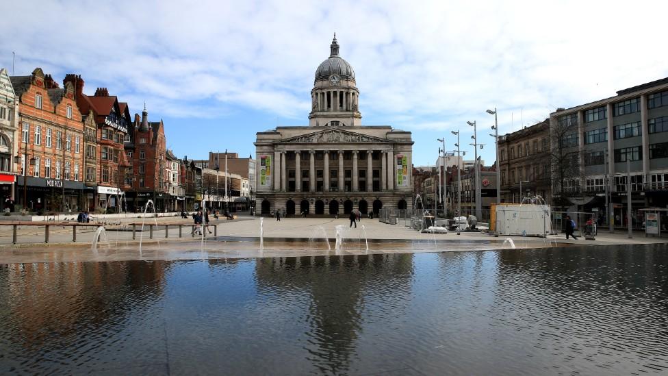 Nottingham fountain