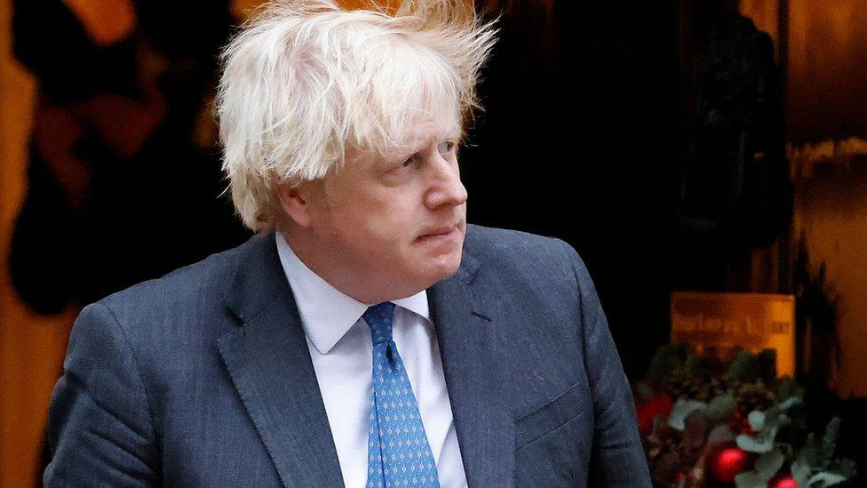 boris johnson leaving downing street