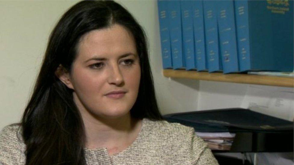 Justice minister Claire Sugden file pic