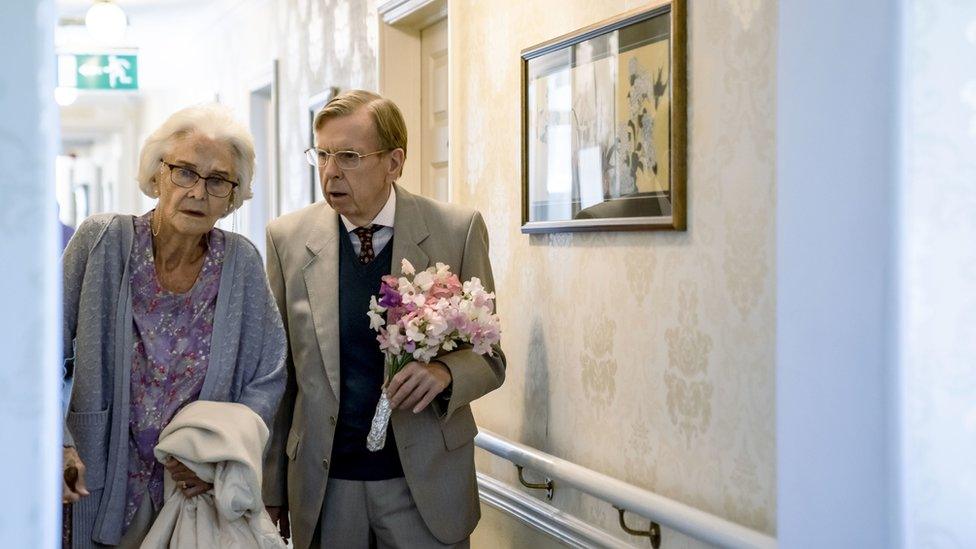 Sheila Hancock and Timothy Spall