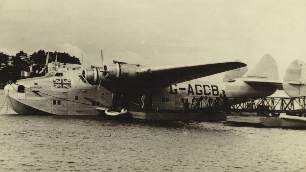 A flying boat