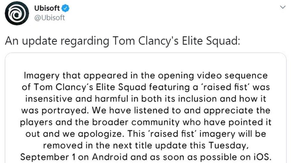 Ubisoft statement