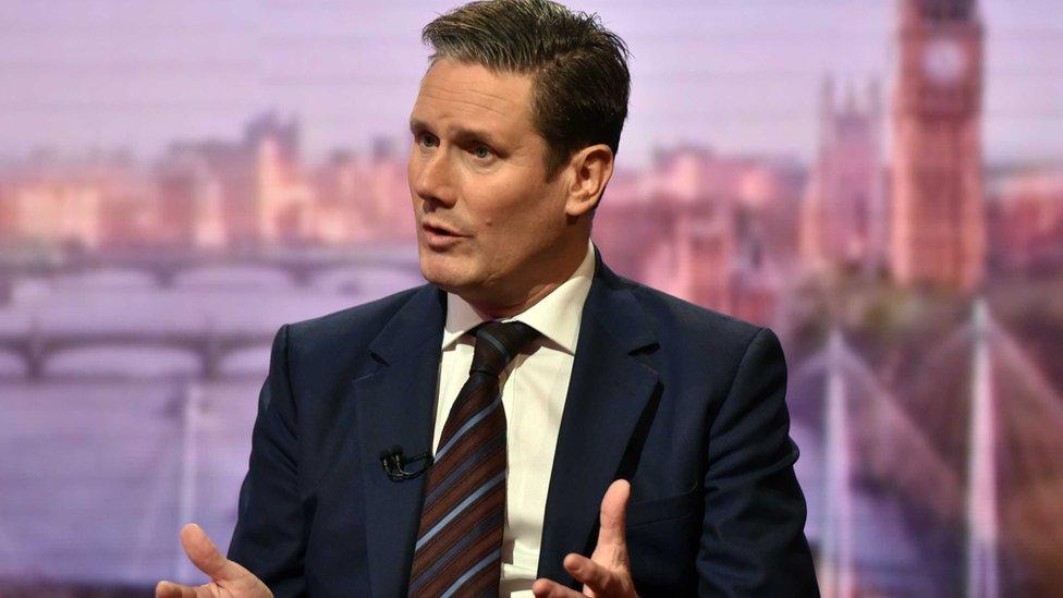 Keir Starmer on Andrew Marr Show