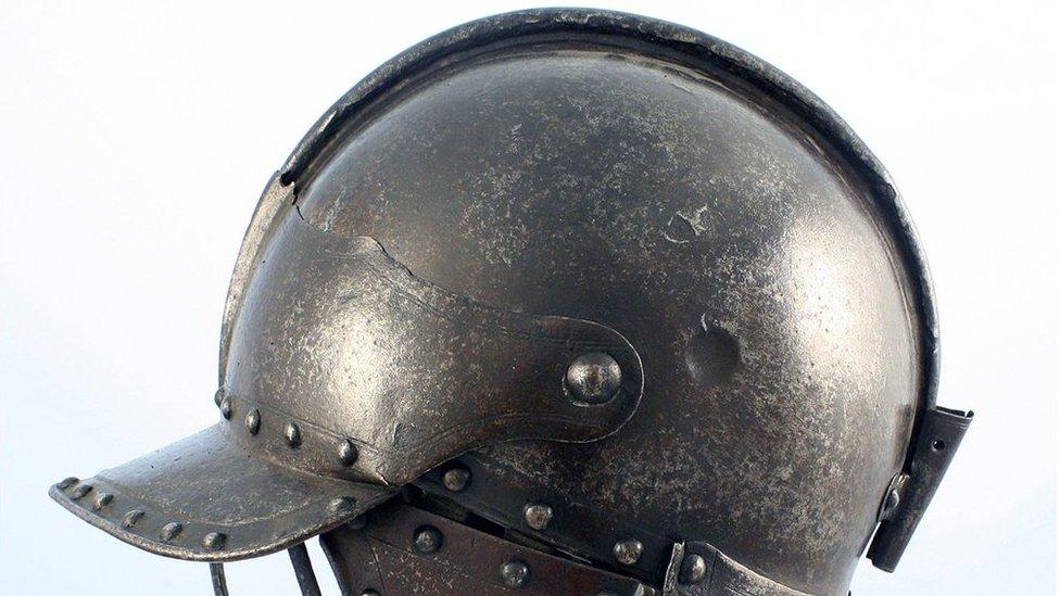 Cavalry helmet