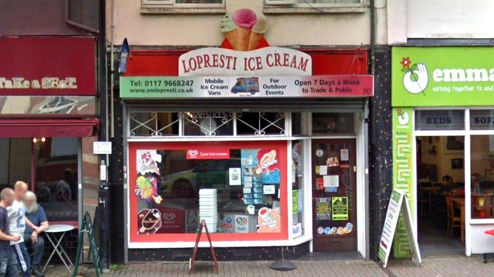 Lopresti ice cream shop