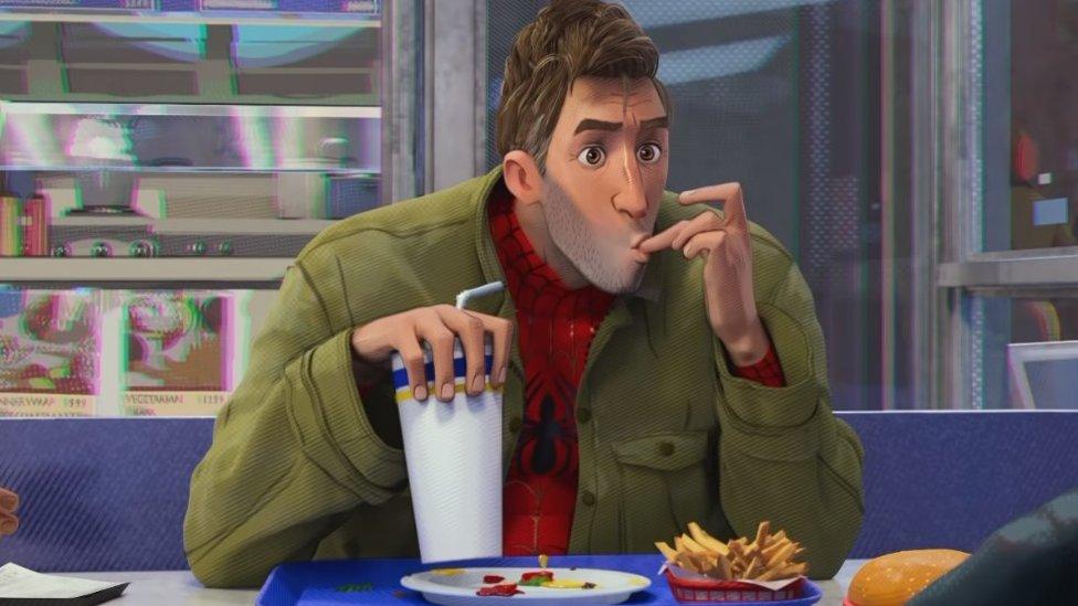 An older looking Peter Parker