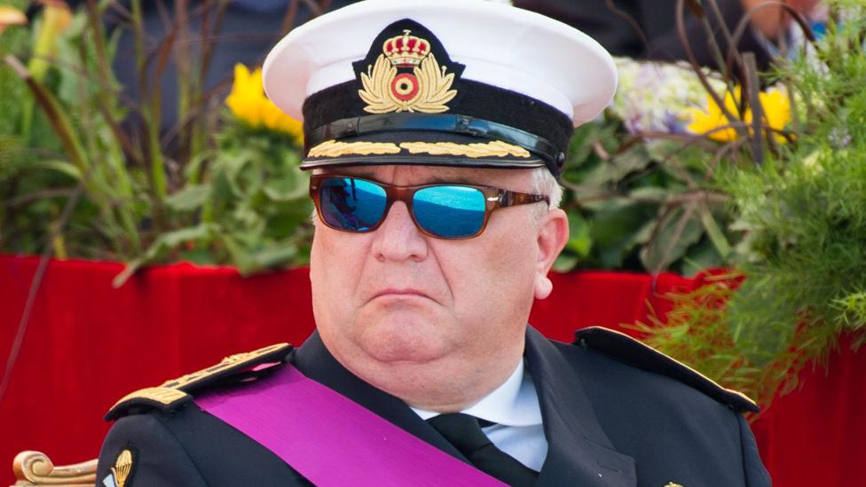 Prince Laurent on Belgian National Day in Brussels, 21 July 2017