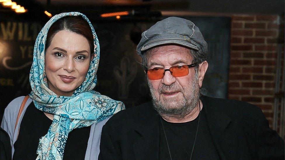 Dariush Mehrjui and Vahideh Mohammadifar