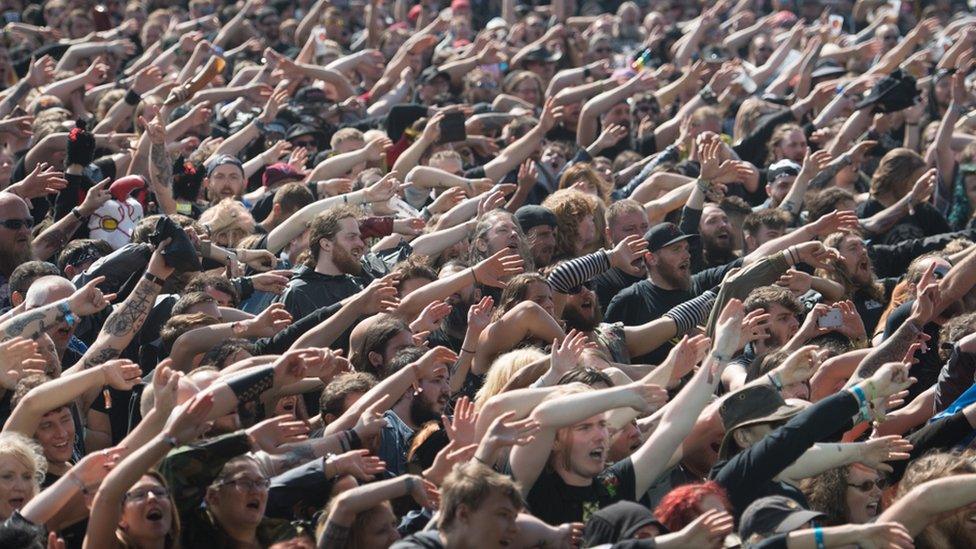 Atmosphere at Bloodstock