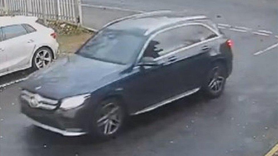 CCTV image of vehicle used in a shooting