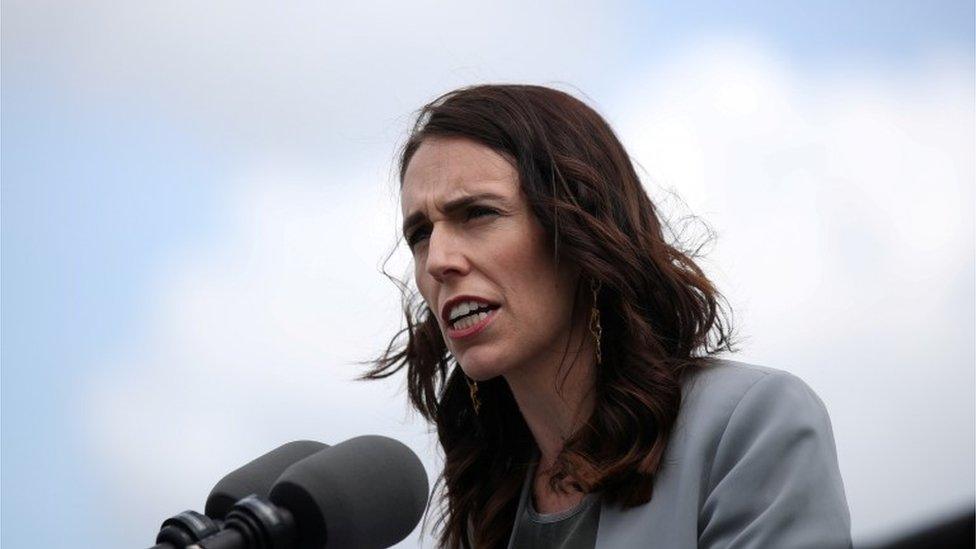 NZ PM Jacinda Ardern, file picture