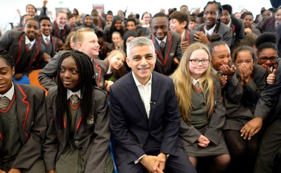 Sadiq Khan launches his Police and Crime Plan at Brixton's City Heights Academy