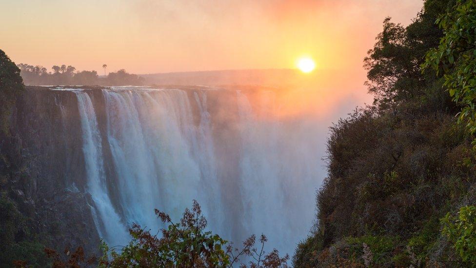 Victoria Falls in Zimbabwe