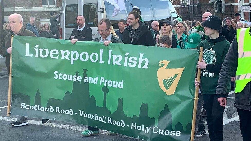 St Patrick's Day Parade Liverpool 2022