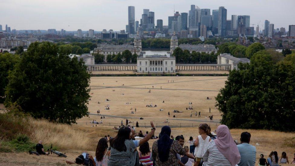 Greenwich Park on 14 August