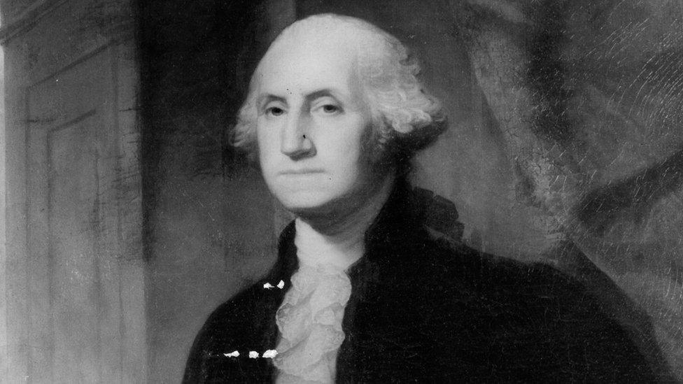 George Washington (1732-1799), the 1st President of the United States