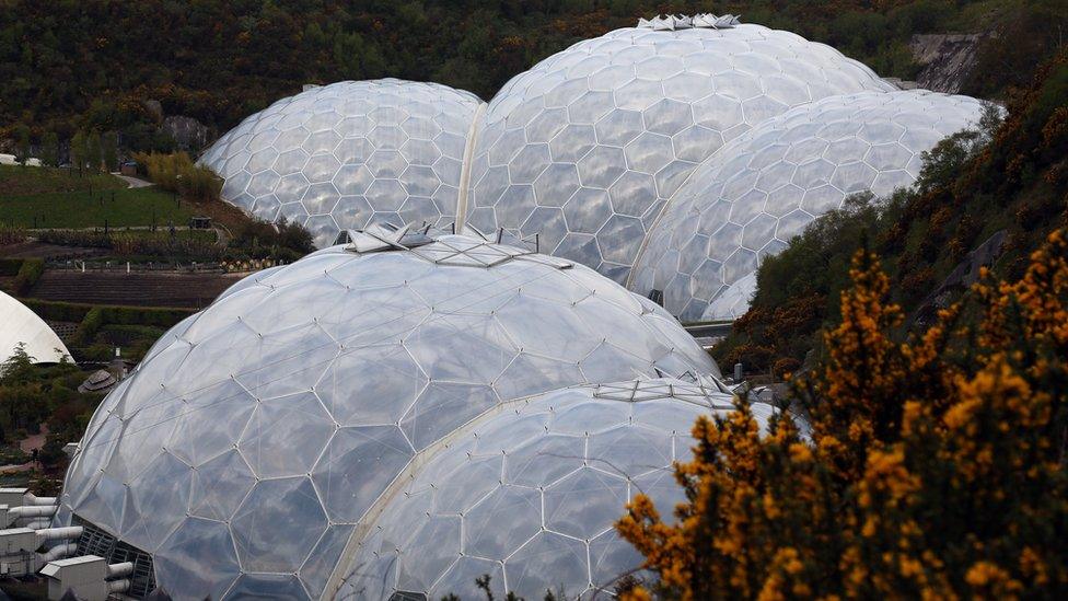 The Eden Project received European Union funding.