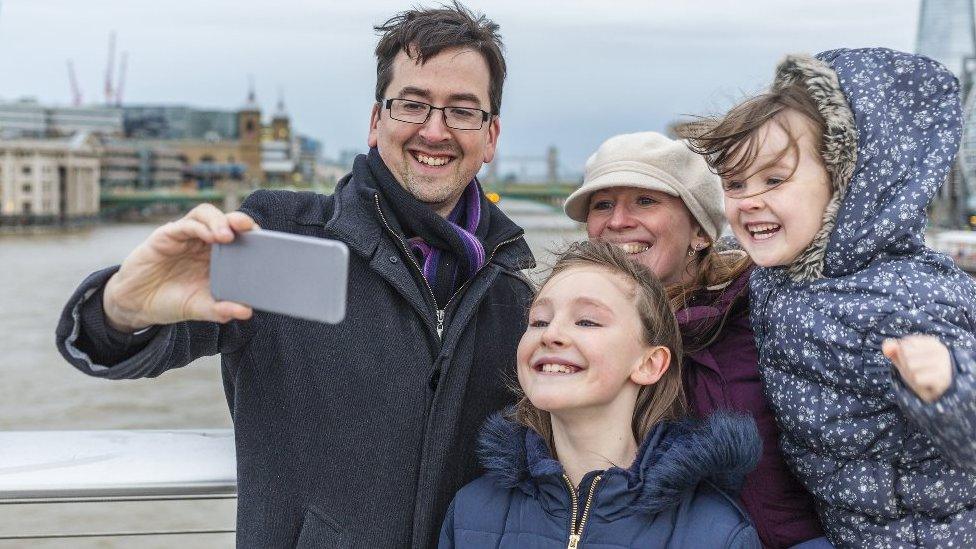 Family selfie