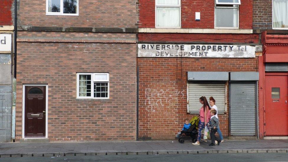 Family in Liverpool