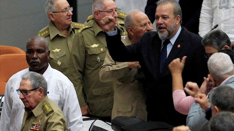 Newly appointed Cuban prime minister Manuel Marrero Cruz at the National Assembly in Havana, on December 21, 2019