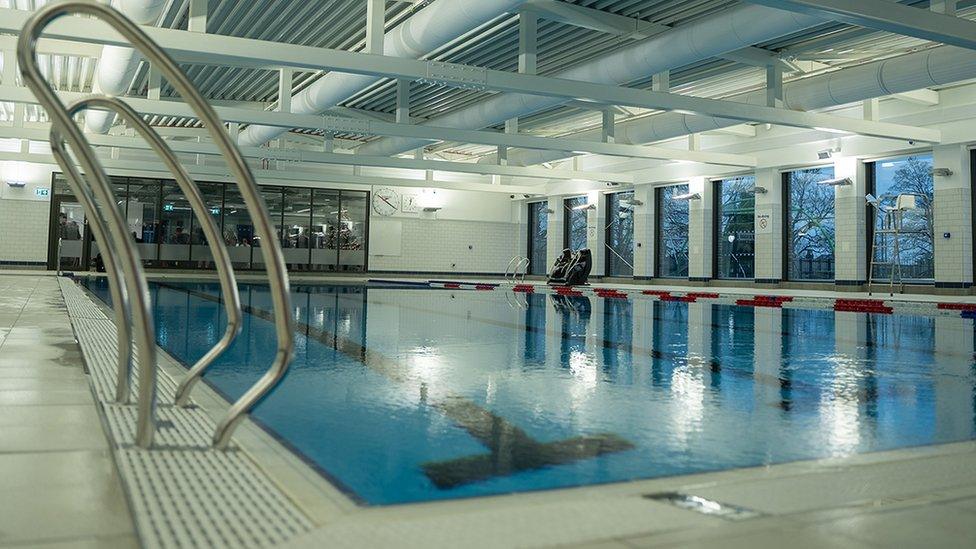 Pool at new Knaresborough leisure centre