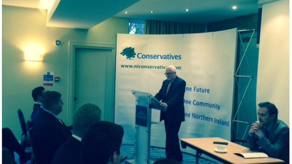 NI Conservatives Manifesto launch