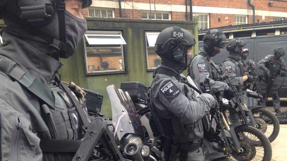 Firearms officers