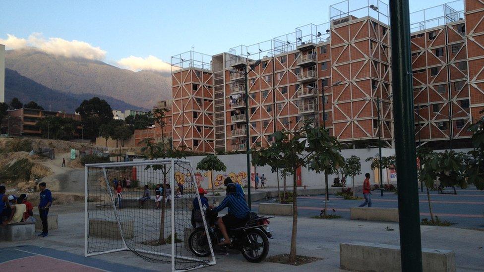 View of the Santa Rosa housing estate