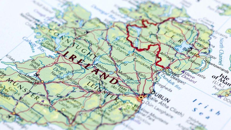 Map of Ireland