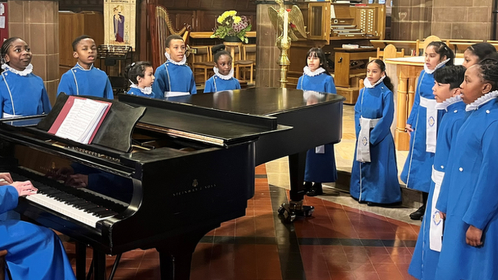 Choir in St Mary's Church