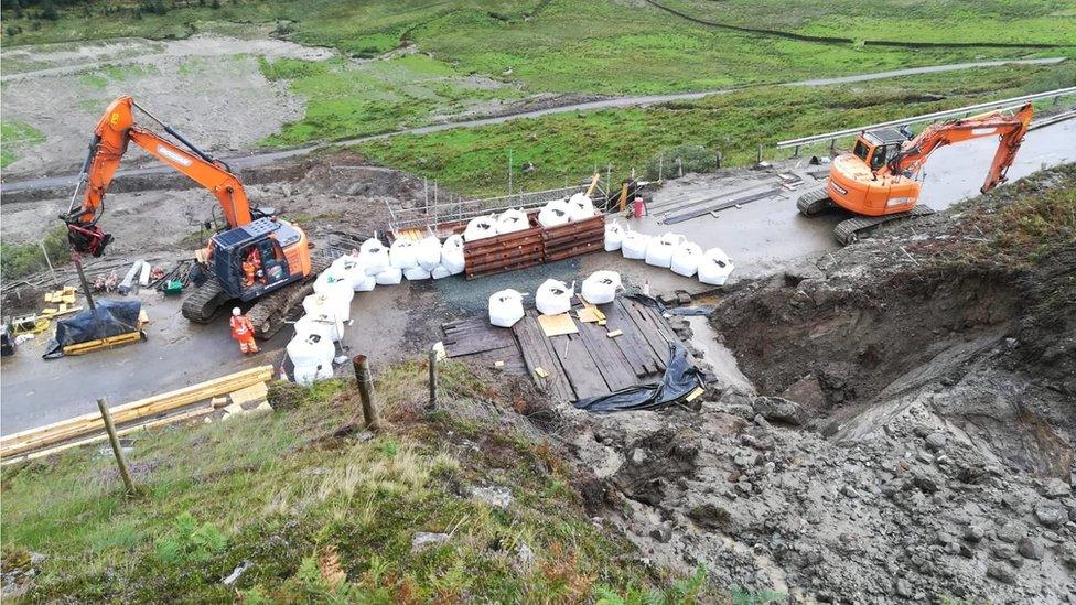 road closure