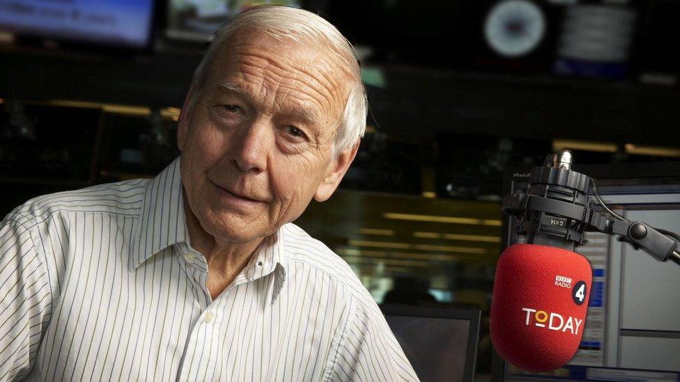 John Humphrys in the Today studio