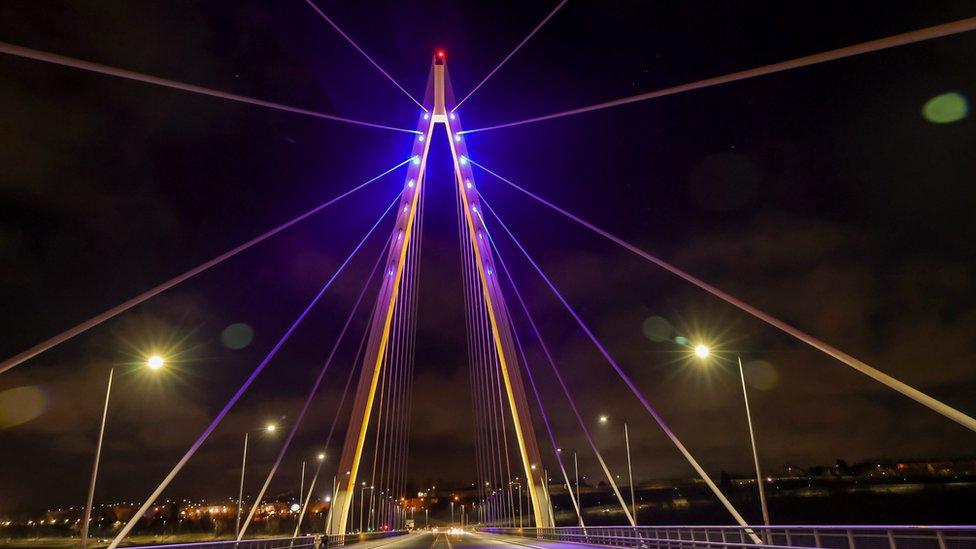 The Northern Spire bridge