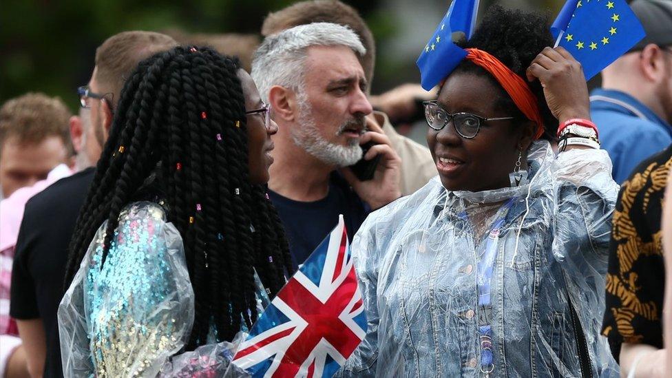 Eurovision fans in Liverpool