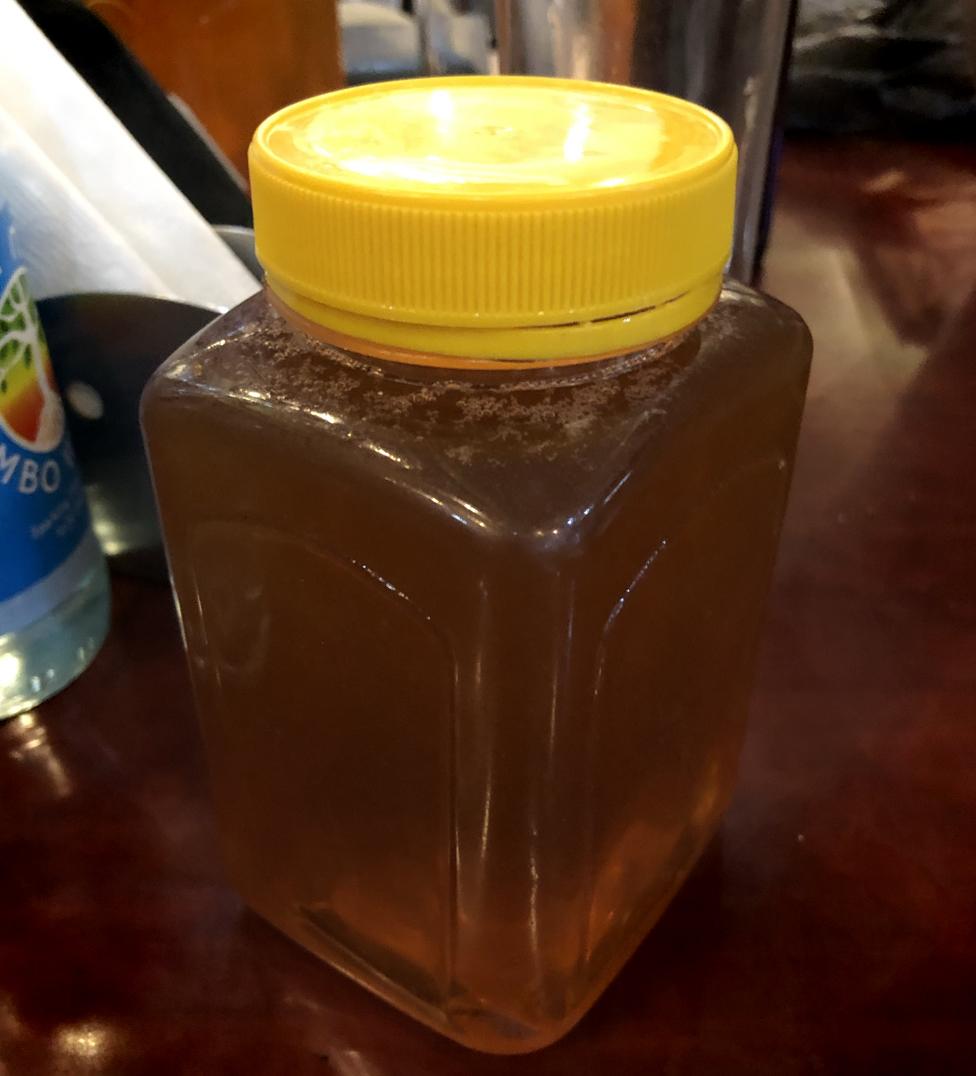 Pot of honey