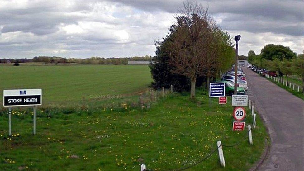 Entrance to Stoke Heath Prison