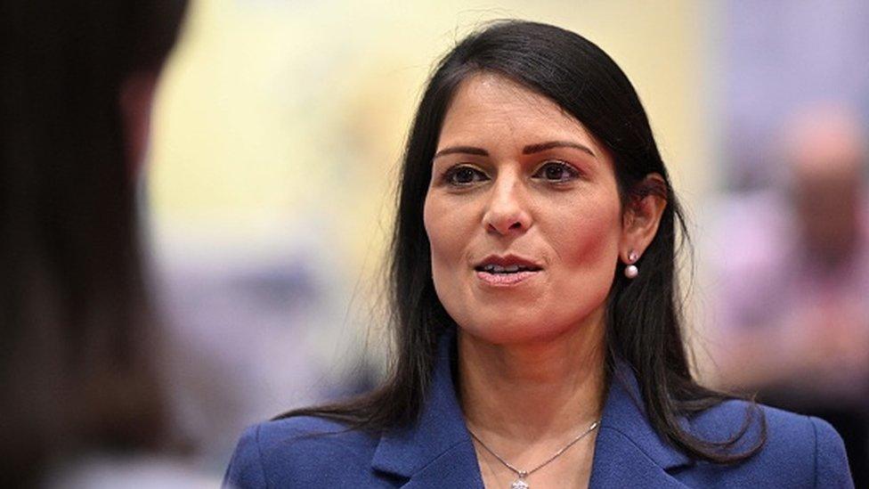 Former cabinet minister Priti Patel