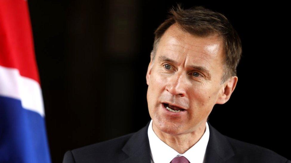 Foreign Secretary Jeremy Hunt