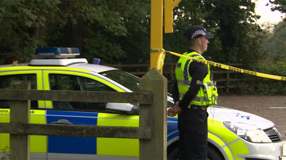 Police in Poynton Park