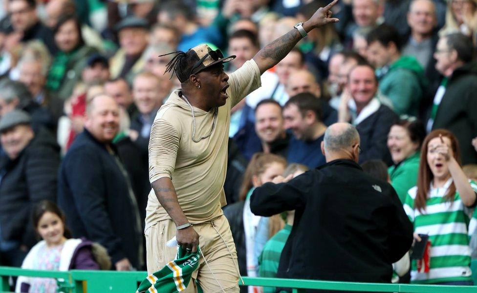 Coolio at Celtic park