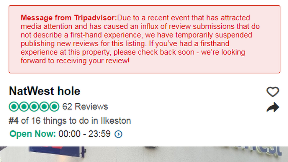 TripAdvisor message