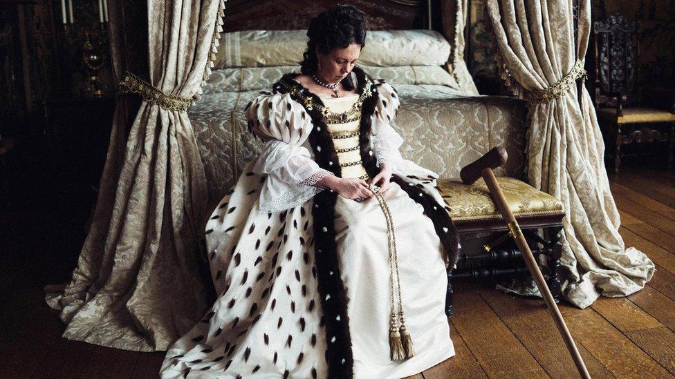 Olivia Colman in The Favourite