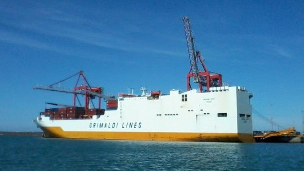 Grande Tema cargo vessel