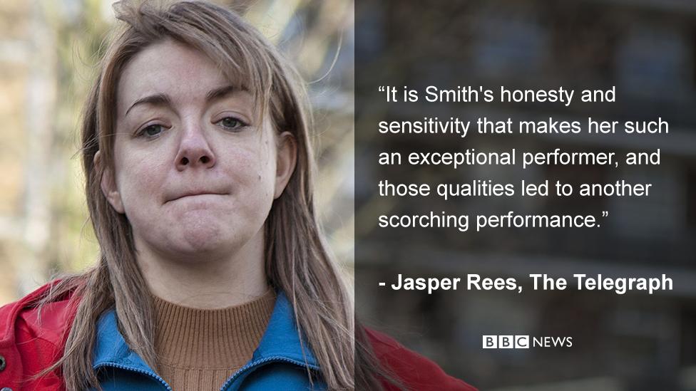 The Telegraph's review: It is Smith's honesty and sensitivity that makes her such an exceptional performer, and those qualities led to another scorching performance