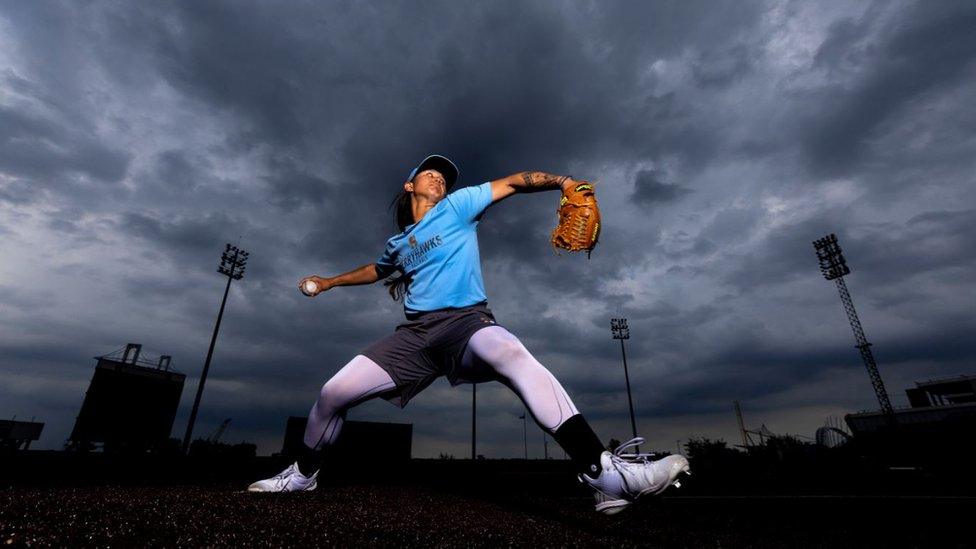 Female Pro Baseball Player Succeeds in All Male Pro League