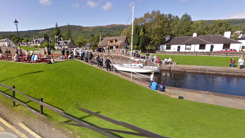 Caledonian Canal at Fort Augustus