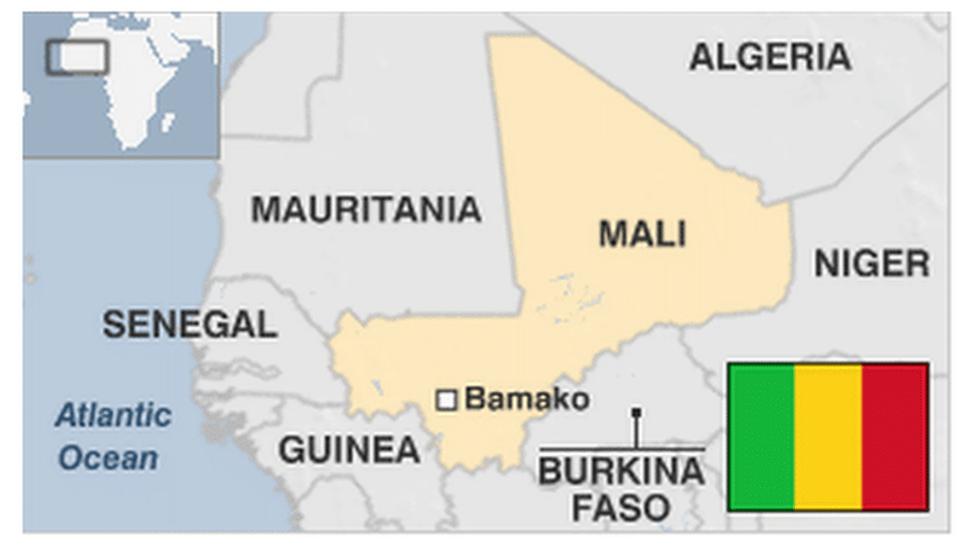 Map of Mali