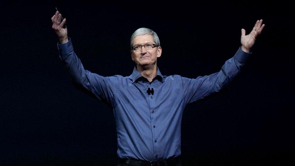 Apple boss Tim Cook