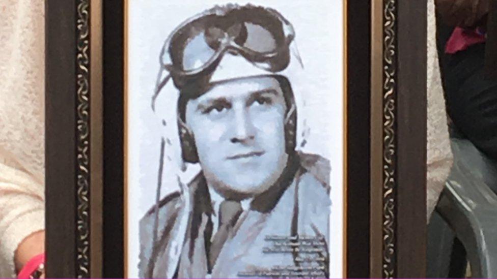 Airforce pilot Frank Salazar