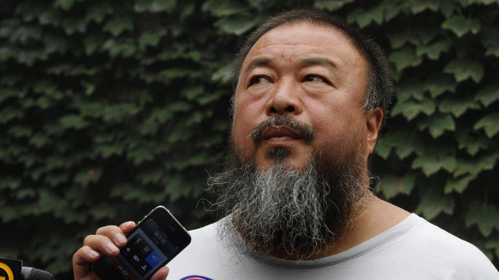 Chinese artist Ai Weiwei